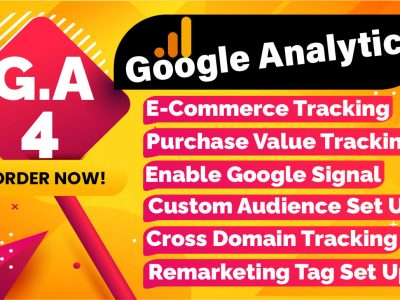 i will setup your Google analytics for Ecommerce store